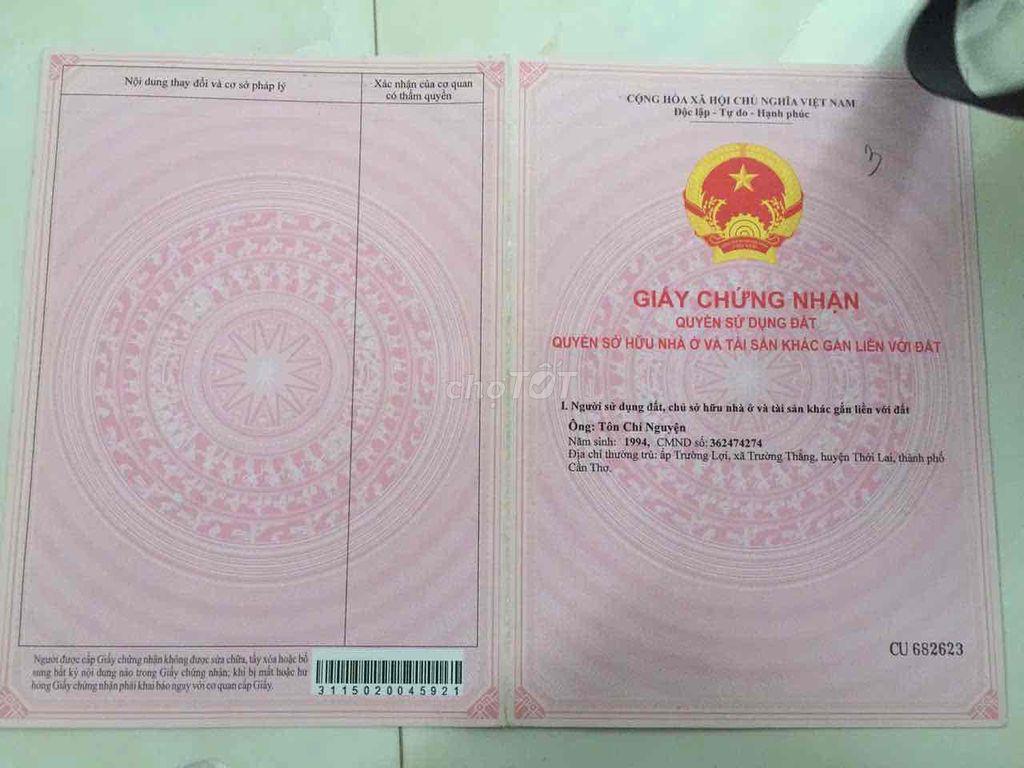 kdc 923 gần chợ An Bình, chợ Nổi cái Răng, nhà mới đag cho thuê