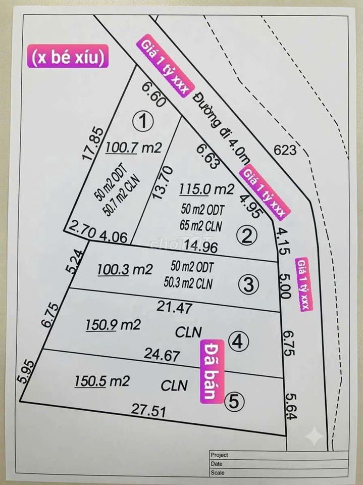 Nền thổ cư sát KDC Hồng Loan