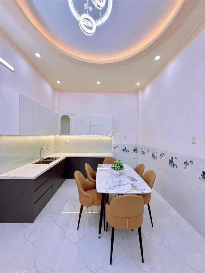 Bán Nhà Trệt Lầu Mới Xây KDC 3A
