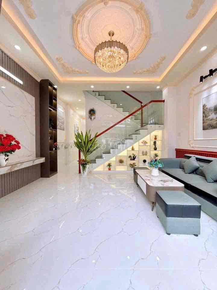 Bán Nhà Trệt Lầu Mới Xây KDC 3A