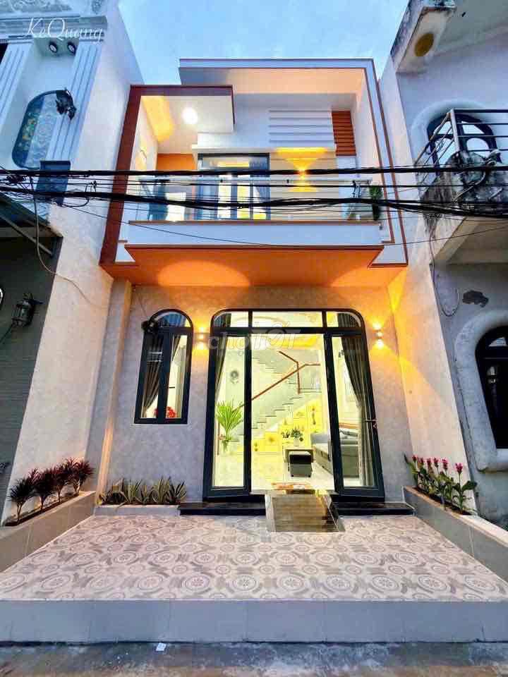 Bán Nhà Trệt Lầu Mới Xây KDC 3A
