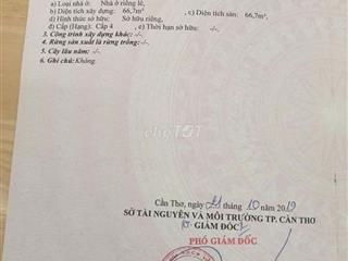 Nền nhà sô 160 đường Phạm Ngũ Lão, phường Cái Khế