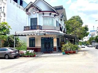 Nhà lầu góc 2 mặt tiền KDC Công Trình 8