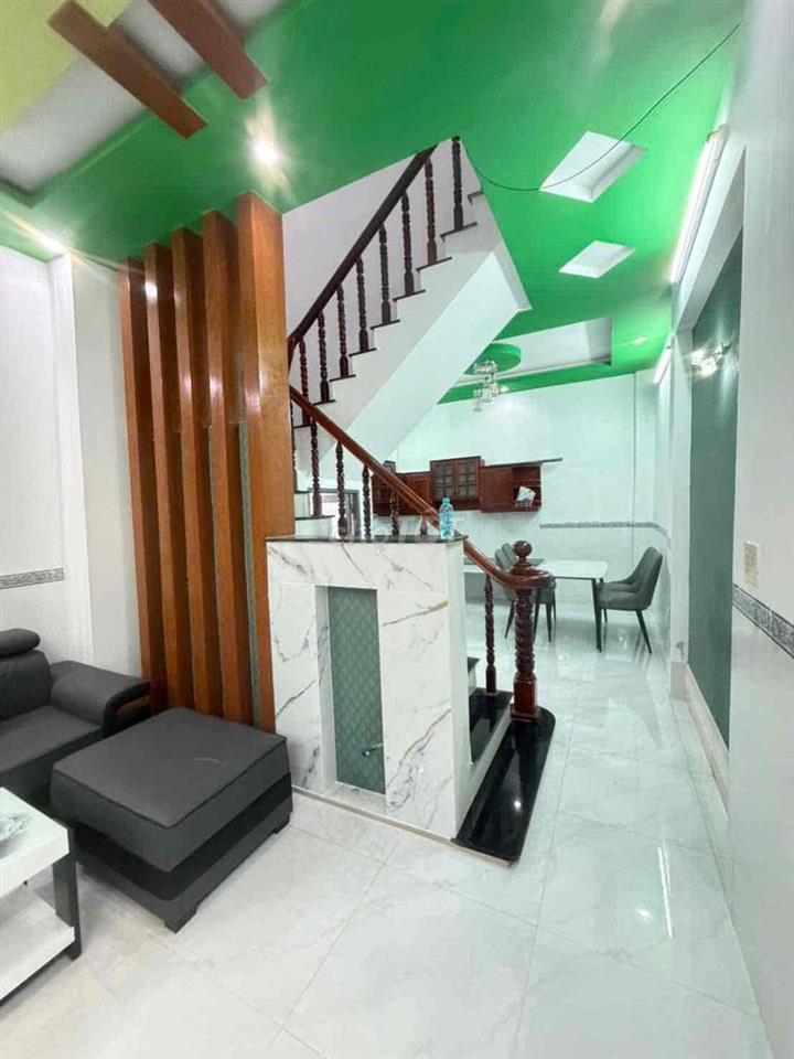 Nhà trệt lầu full nội thất KDC Thới Nhựt 1
