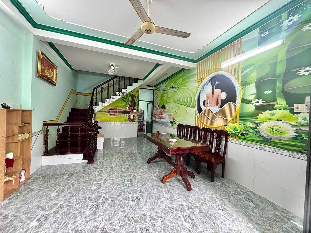 Nhà trệt lầu 3PN full nội thất hẻm đường Nhật Tảo chỉ 6 triệu