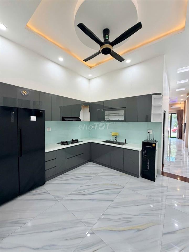 Nhà trệt lầu 3PN FULL NỘI THẤT Khu Biệt Thự Cồn Khương 12 triệu