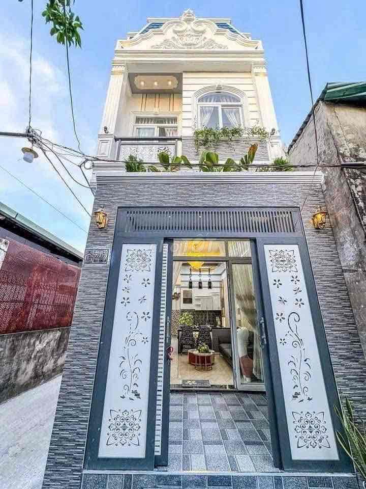 CHO THUÊ NHÀ TRỆT LẦU FULL NỘI THẤT GÓC 2 MẶT TIỀN HẺM 553 ĐƯỜNG 30/4