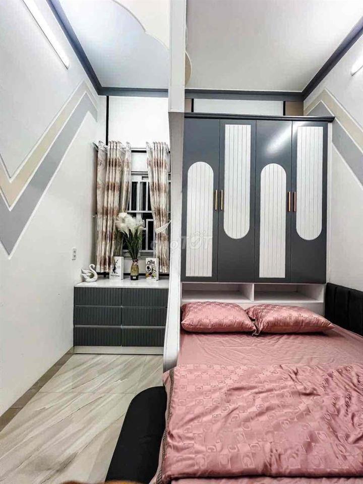 CHO THUÊ NHÀ TRỆT LẦU FULL NỘI THẤT GÓC 2 MẶT TIỀN HẺM 553 ĐƯỜNG 30/4