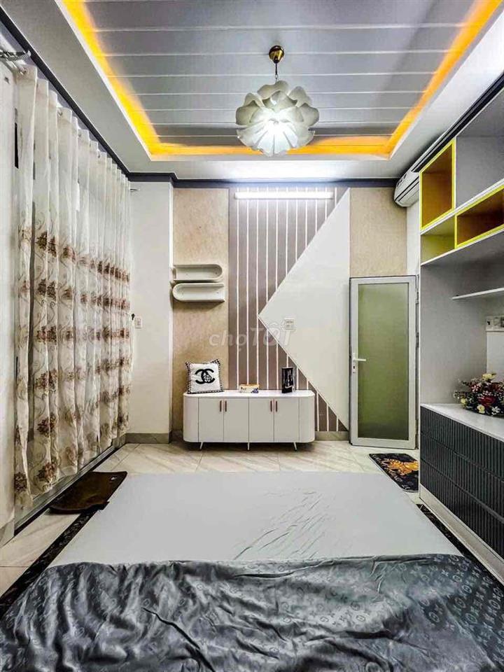 CHO THUÊ NHÀ TRỆT LẦU FULL NỘI THẤT GÓC 2 MẶT TIỀN HẺM 553 ĐƯỜNG 30/4