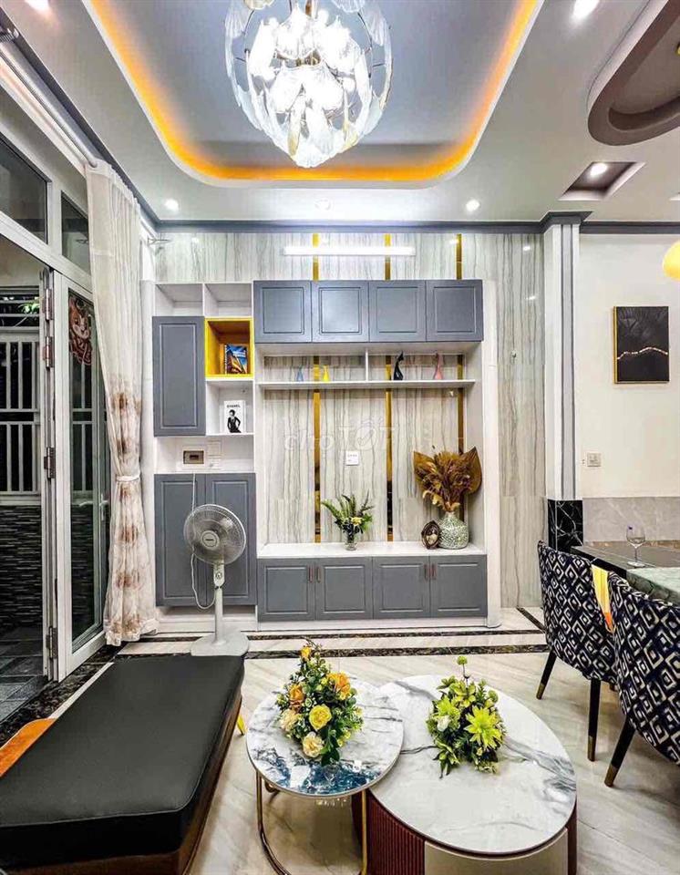 CHO THUÊ NHÀ TRỆT LẦU FULL NỘI THẤT GÓC 2 MẶT TIỀN HẺM 553 ĐƯỜNG 30/4