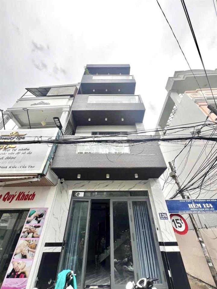 CHO THUÊ NHÀ 1 TRỆT 3 LẦU MỚI XÂY MẶT TIỀN PHẠM NGŨ LÃO - THÍCH HỢP KD