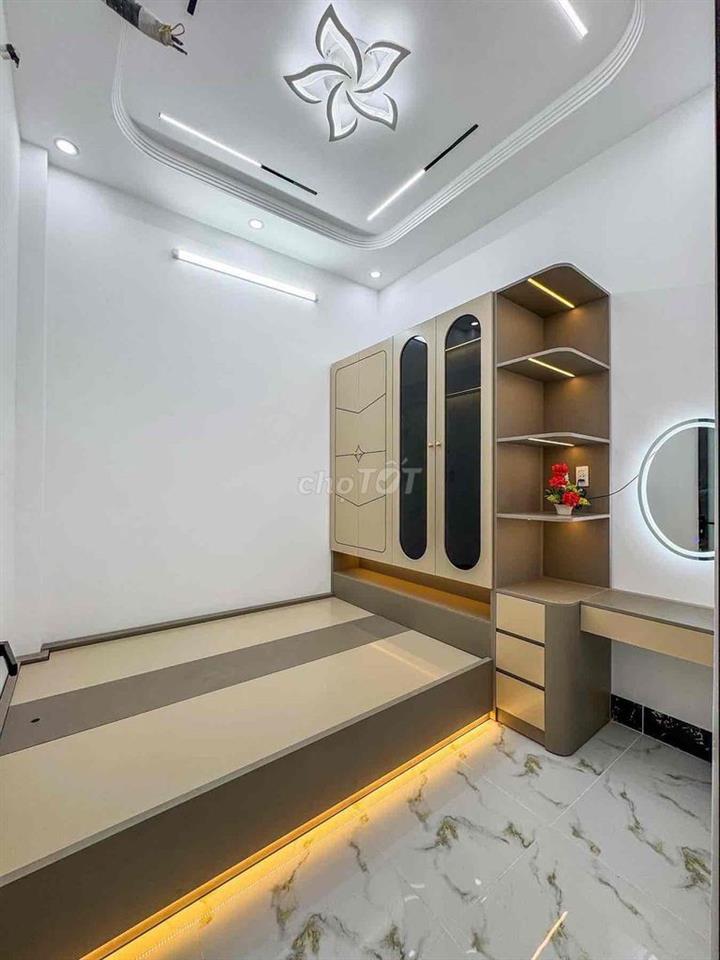 NHÀ TRỆT LẦU HẺM 5 TRẦN VĨNH KIẾT FULL NỘI THẤT GẦN CHỢ AN BÌNH