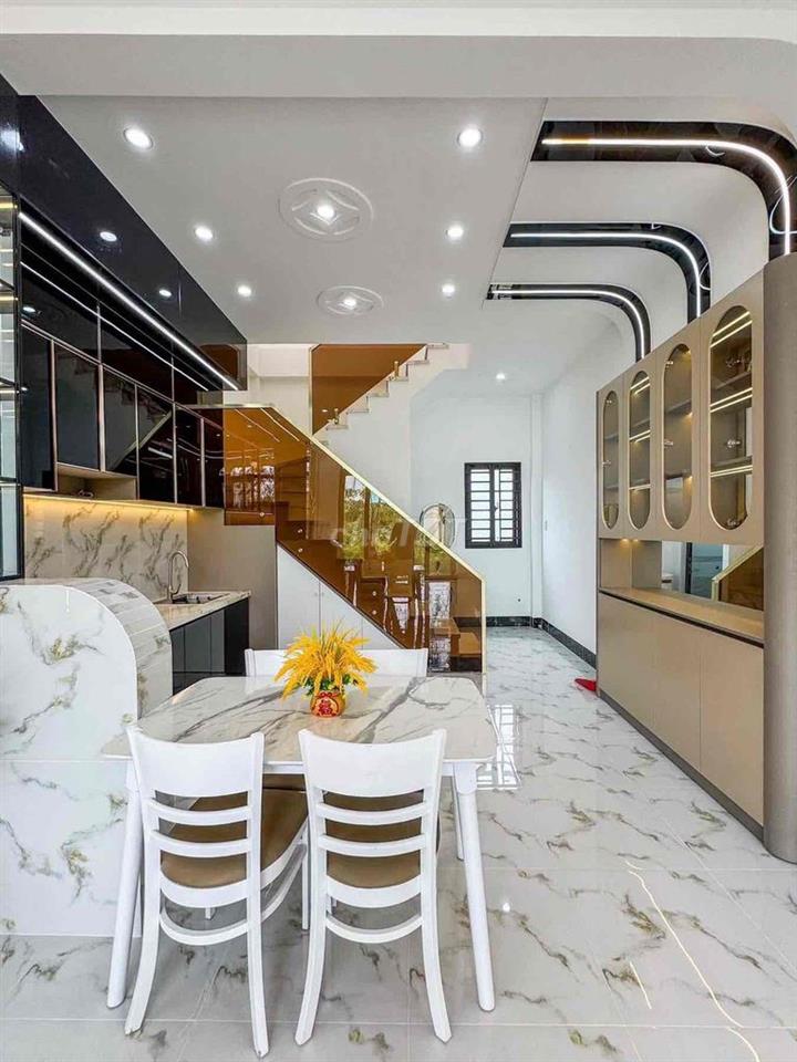 NHÀ TRỆT LẦU HẺM 5 TRẦN VĨNH KIẾT FULL NỘI THẤT GẦN CHỢ AN BÌNH