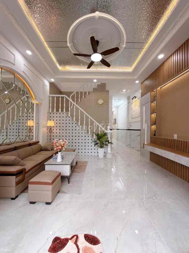 NHÀ TRỆT LẦU FULL NỘI THẤT ĐƯỜNG 7A KHU VĂN HOÁ TÂY ĐÔ GẦN CHỢ, BẾN XE