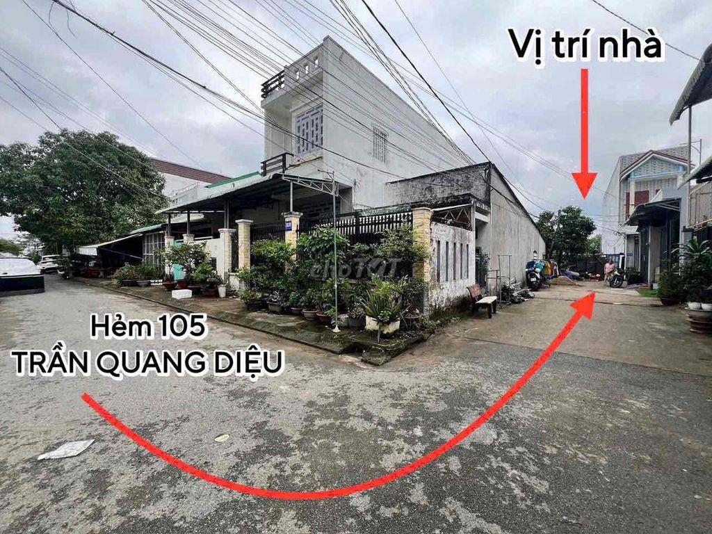 NHÀ 2 MẶT TIỀN VỊ TRÍ ĐẸP | LỘ Ô TÔ | HẺM 105 TRẦN QUANH DIỆU GIÁ RẺ