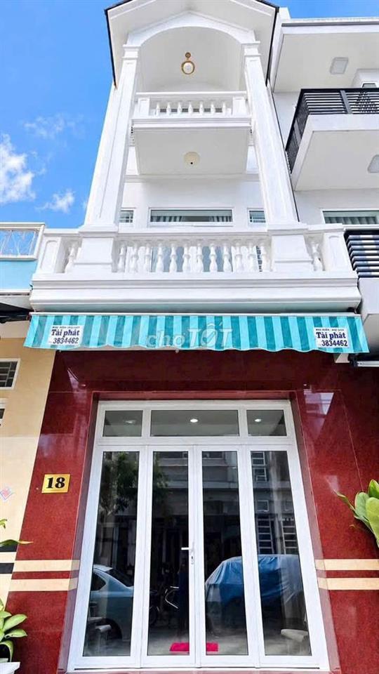 Cho thuê nhà 1 trệt 2 lầu Khu dân cư 91B 4PN