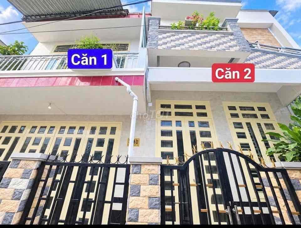 GIÁ RẺ - Bán 2 căn nhà lầu 99.3m2 hẻm 50 kế cầu Quang Trung