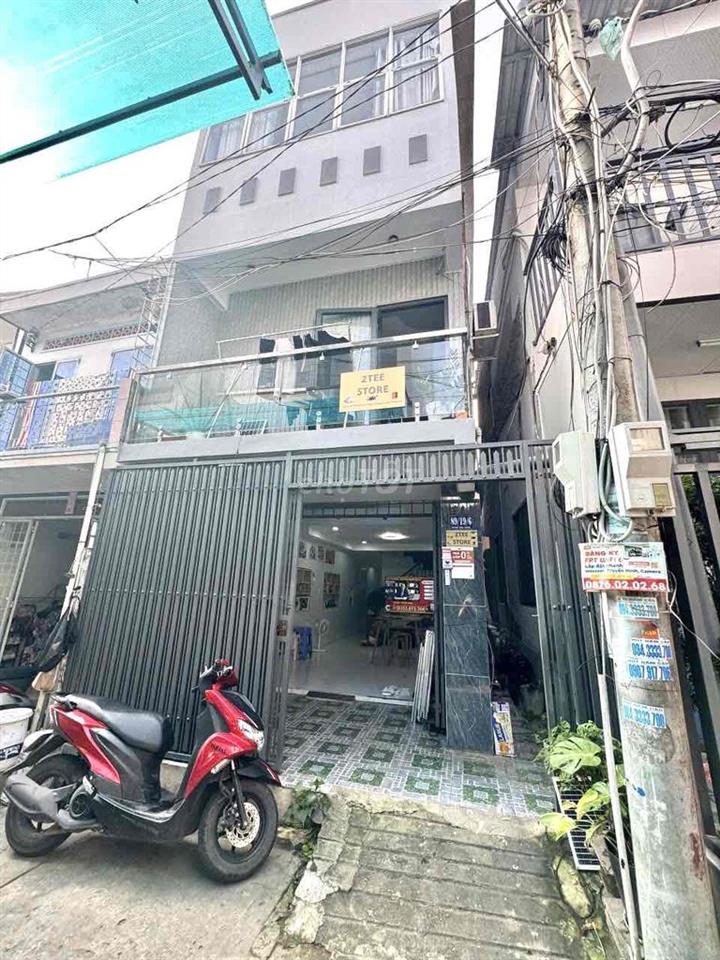 CHO THUÊ NHÀ TRỆT LỬNG LẦU 3 PHÒNG NGỦ HẺM 89 HUỲNH THÚC KHÁNG GẦN CHO