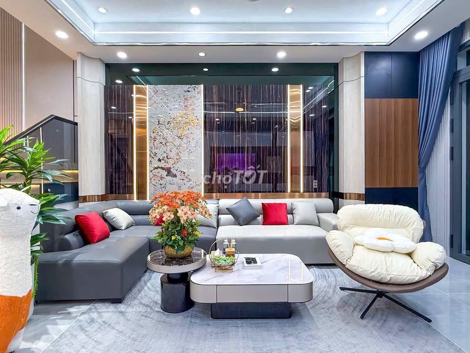 Bán nhà 3 tầng KDC Hồng Loan 6A 80m2 full nội thất cao cấp