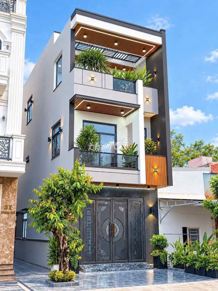 Bán nhà 3 tầng KDC Hồng Loan 6A 80m2 full nội thất cao cấp