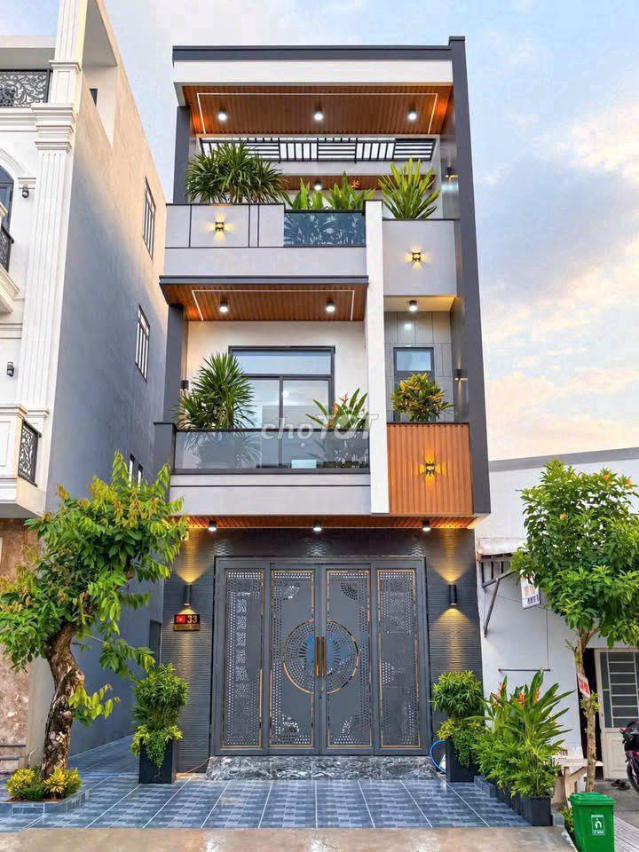 Bán nhà 3 tầng KDC Hồng Loan 6A 80m2 full nội thất cao cấp