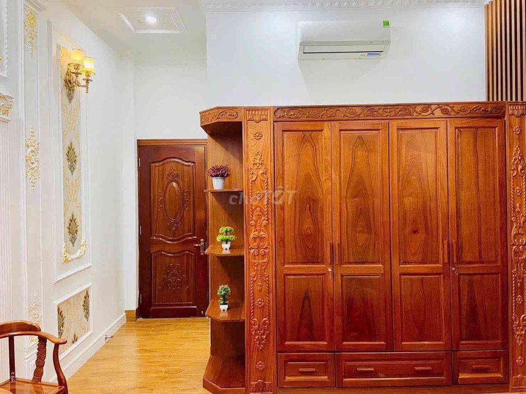 CHO THUÊ NHÀ 3 TẦNG MỚI ĐẸP FULL NỘI THẤT LỘ Ô TÔ KDC CỬU LONG