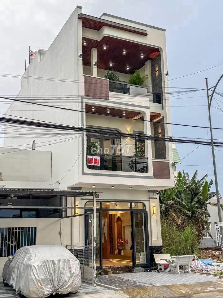Bán nhà 3 tầng kdc Hồng Loan 80m2 full nội thất