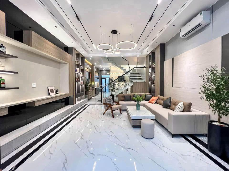 Siêu phẩm nhà 1 trệt 2 lầu KDC Hồng Loan 80m2 full nội thất