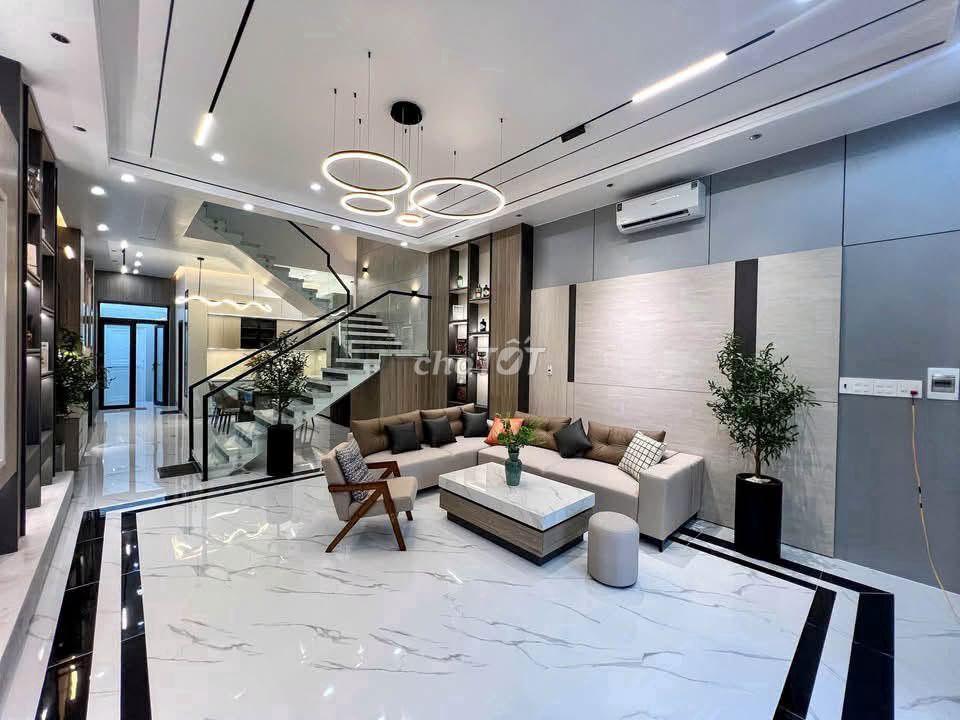 Siêu phẩm nhà 1 trệt 2 lầu KDC Hồng Loan 80m2 full nội thất