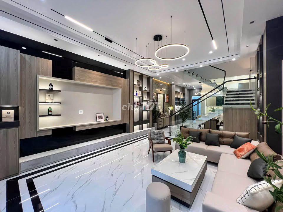 Siêu phẩm nhà 1 trệt 2 lầu KDC Hồng Loan 80m2 full nội thất