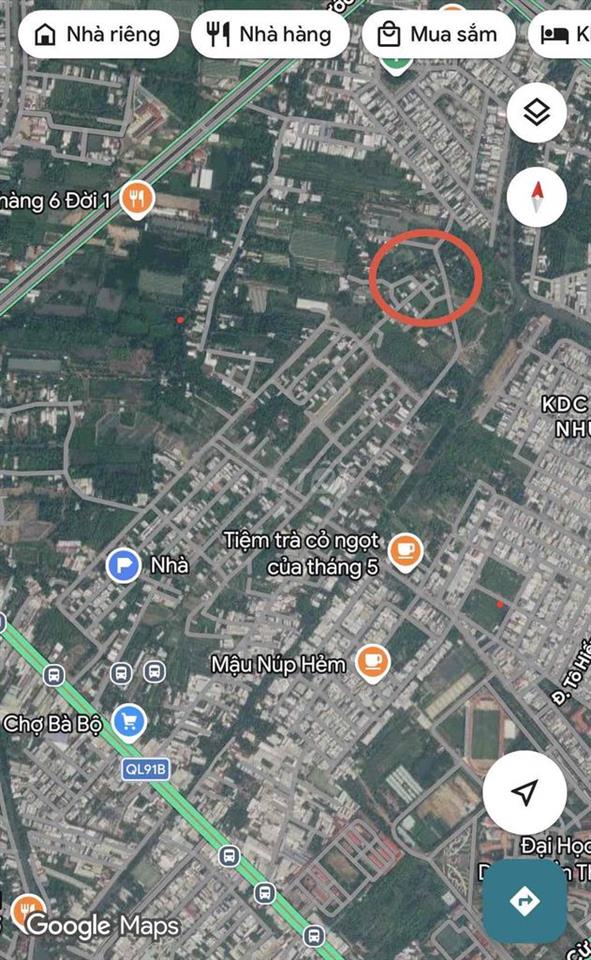 Nhà 1 lầu cho thuê khu đô thị Cửu Long đường Nguyễn Văn Linh