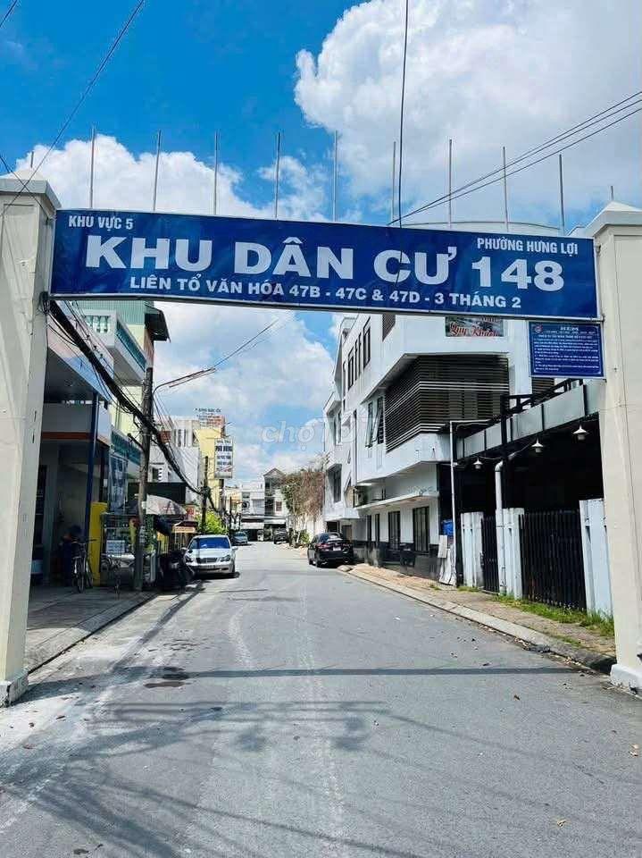 Cho thuê nhà 1 trệt 1 lầu KDC 148 đường 3.2