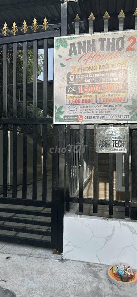 Nhà trệt + 4 phòng trọ hoàn thiện mới  100% TẠI CÁI RĂNG