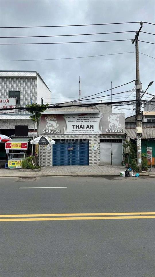 Cho thuê nhà mặt tiền Tầm Vu bờ kè