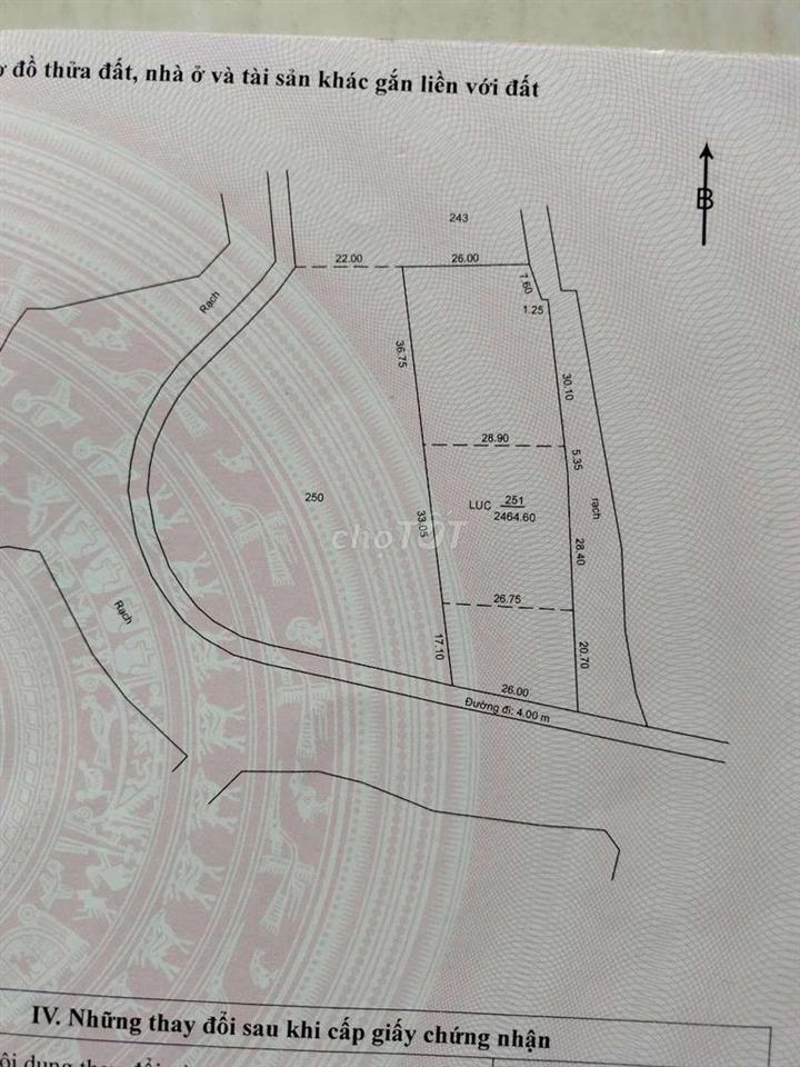 Bán đất kv thới bình phường Thới An Đông giáp ranh Long Hòa lộ ô tô 4m