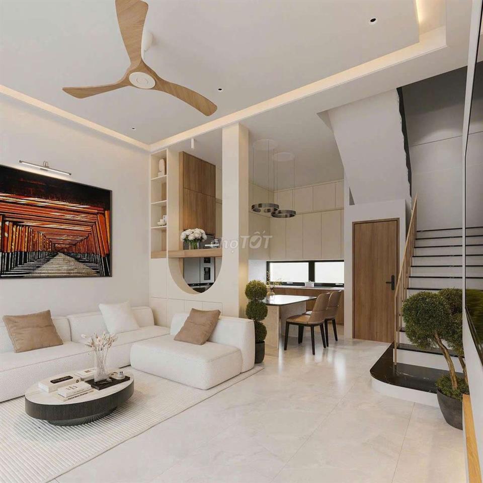 NHÀ 3 TẦNG MỚI ĐẸP HẺM 388 NVC