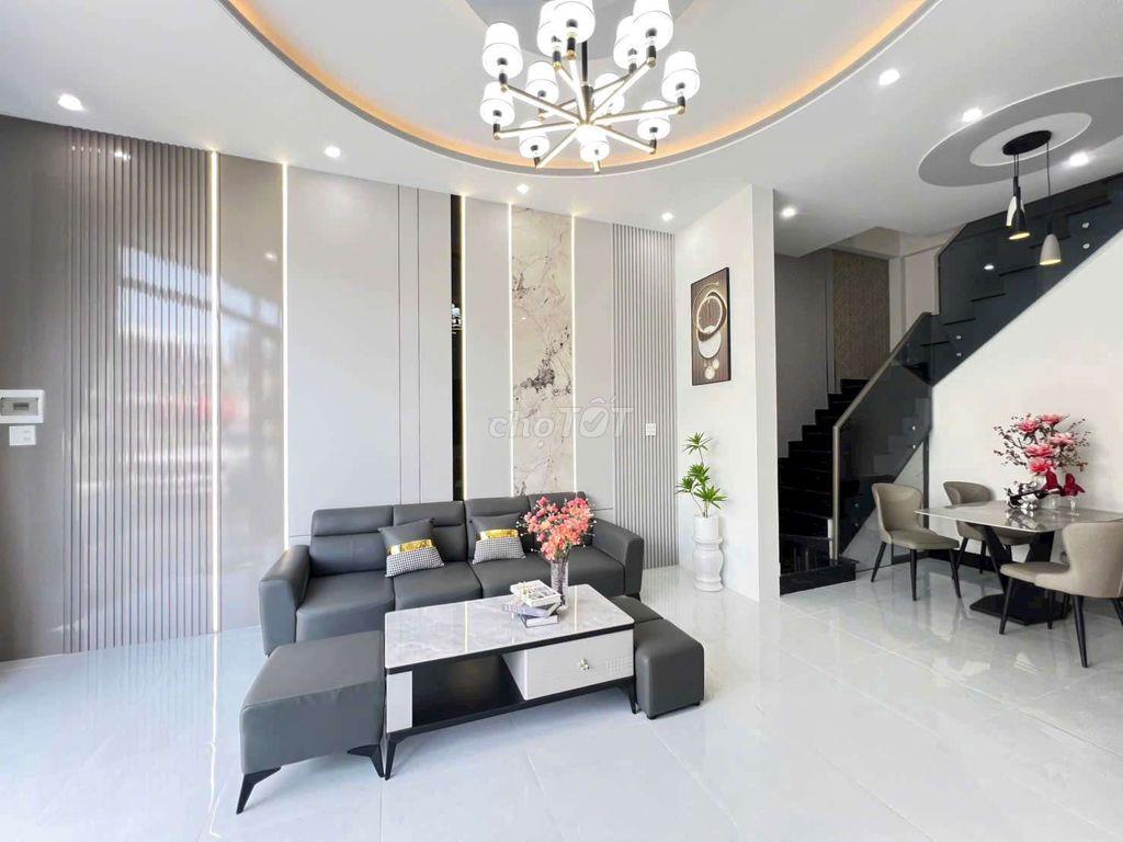 NHÀ TRỆT LẦU MẶT TIỀN ĐƯỜNG HUỲNH PHAN HỘ