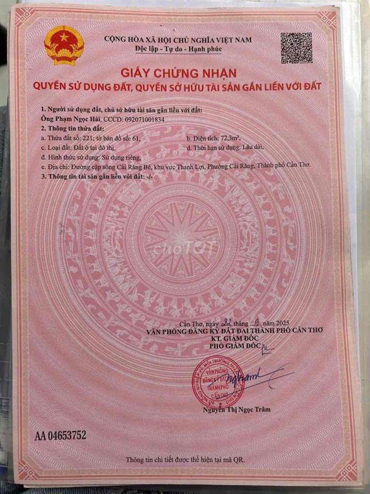 bán đất ở