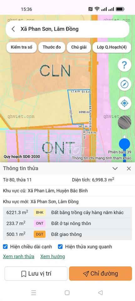 Bán Đất Mặt Tiền Quốc Lộ 28B, MT 125m, xã Phan Lâm, Tỉnh Lâm
