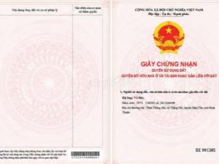 đất 2 mặt tiền liên xã Thắng Hải gần UBND