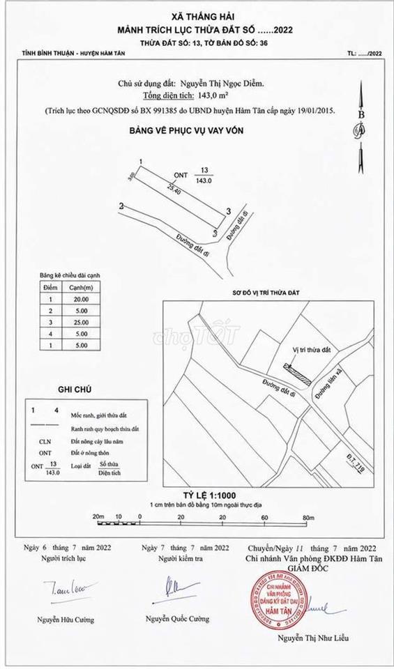 đất 2 mặt tiền liên xã Thắng Hải gần UBND