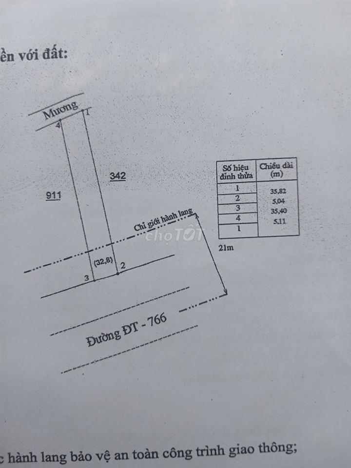 CHÍNH CHỦ CẦN BÁN MIẾNG ĐẤT MẶT TIỀN ĐẸP [ XÃ ĐỨC LINH ]