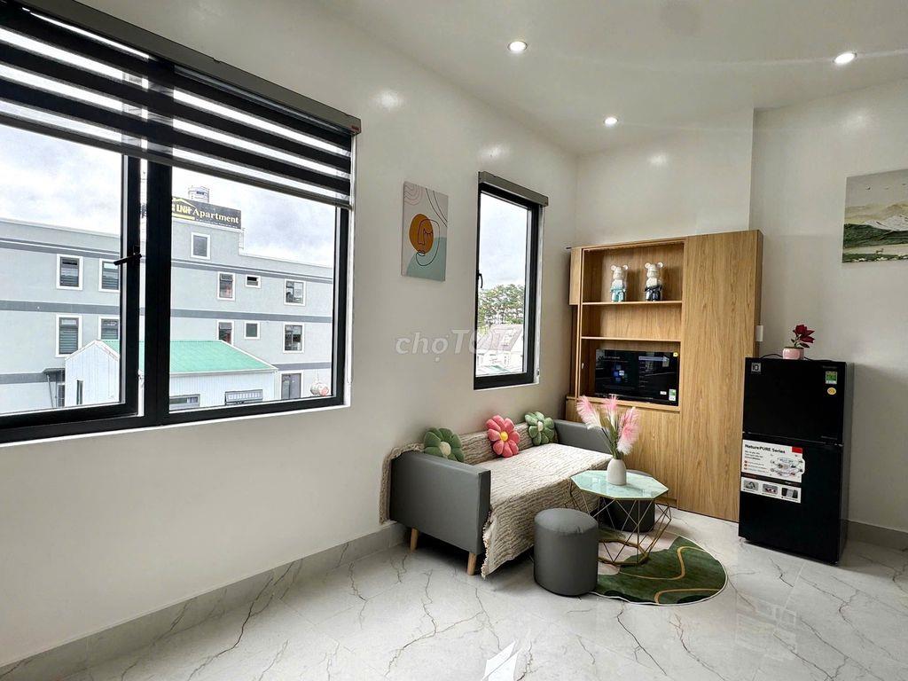 CHO THUÊ CĂN HỘ 1 PHÒNG NGỦ SIÊU RỘNG KHU VỰC PHƯỜNG 9