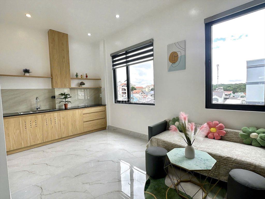 CHO THUÊ CĂN HỘ 1 PHÒNG NGỦ SIÊU RỘNG KHU VỰC PHƯỜNG 9