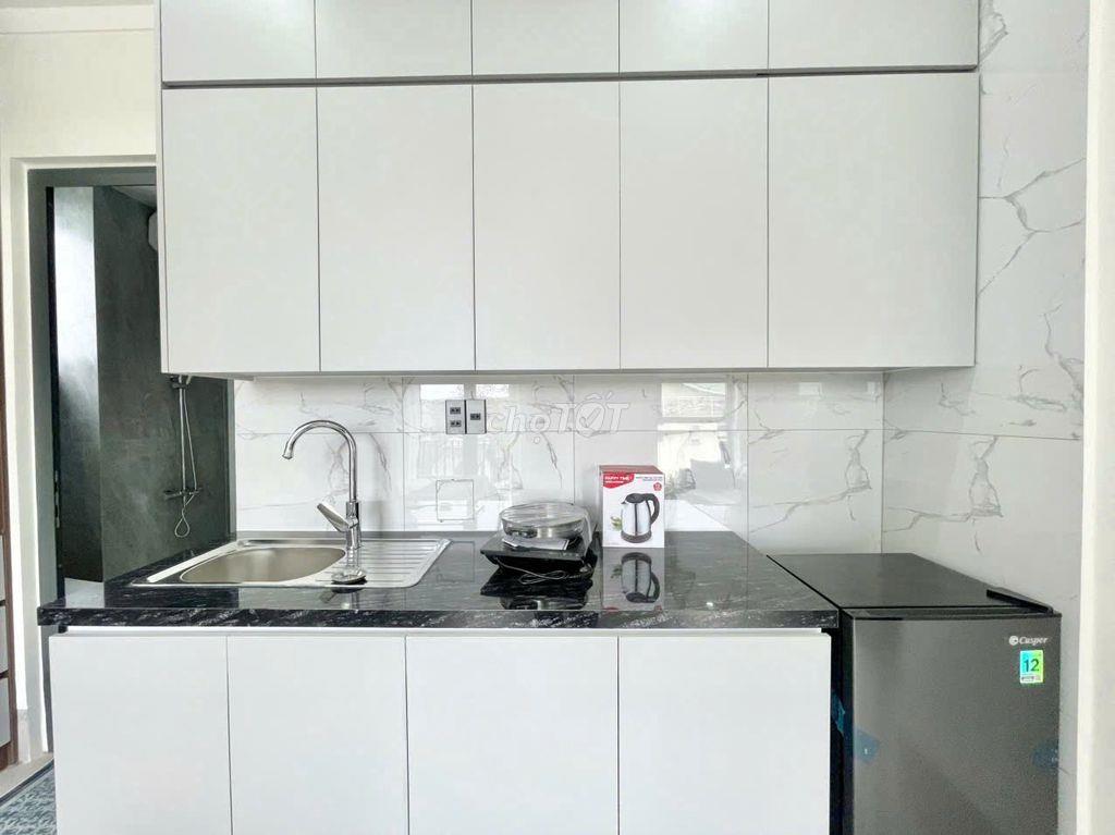 CHO THUÊ CĂN HỘ STUDIO FNT CÓ BAN CÔNG PHƯỜNG 5 GIÁ 6 TRIỆU/THÁNG