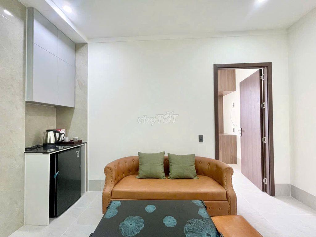 CHO THUÊ CĂN HỘ 1PHÒNG NGỦ FNT CÓ BAN CÔNG PHƯỜNG 5 GIÁ 8 TRIỆU/THÁNG