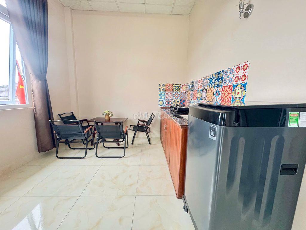 CHO THUÊ CĂN HỘ STUDIO PHƯỜNG 10 FULL NỘI THẤT BAO ĐIỆN NƯỚC