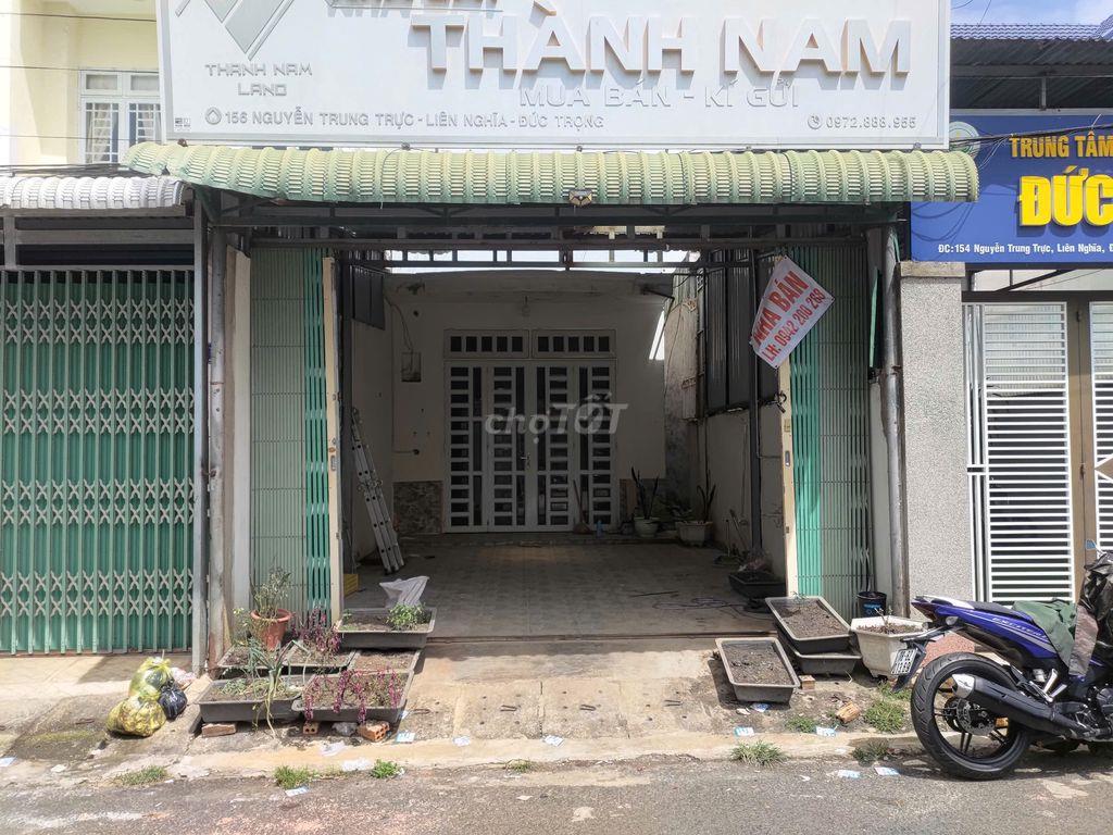 BÁN NHÀ MẶT TIỀN THỊ TRẤN LIÊN NGHĨA KHU HÀNH CHÍNH MỚI XÃ ĐỨC TRỌNG