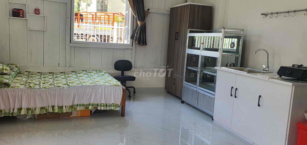 Nhà gỗ cho thuê đủ tiện ích