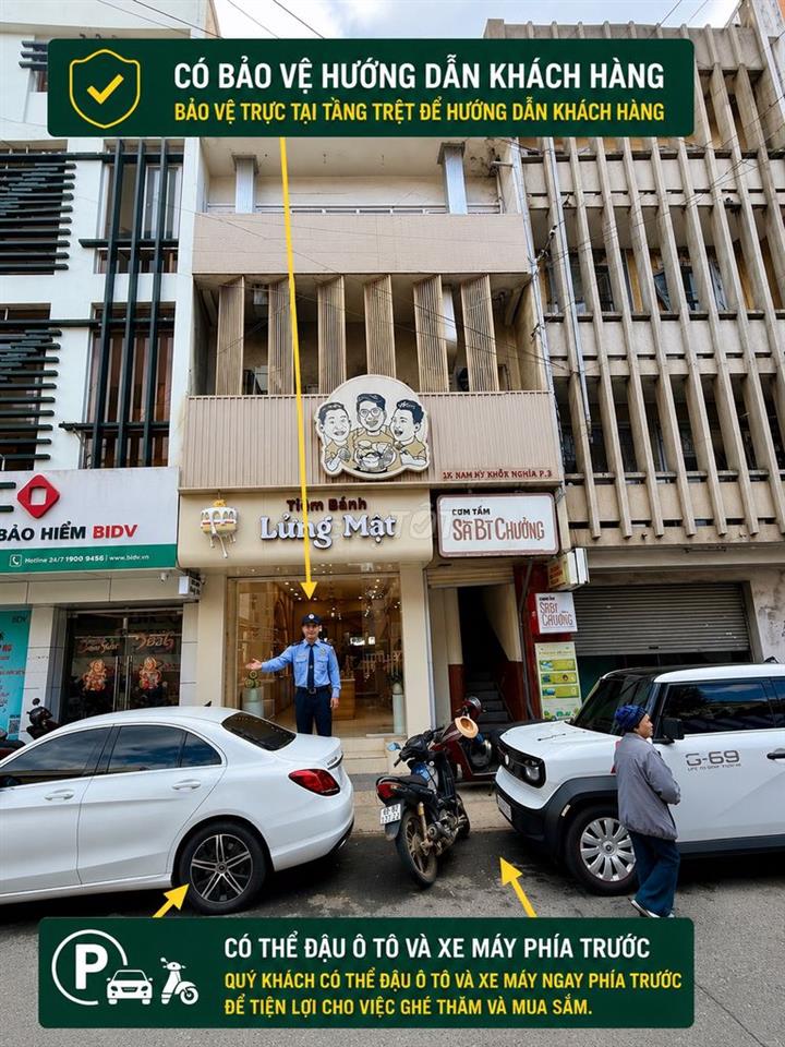 Cho thuê mặt bằng thương mại 2 mặt tiền